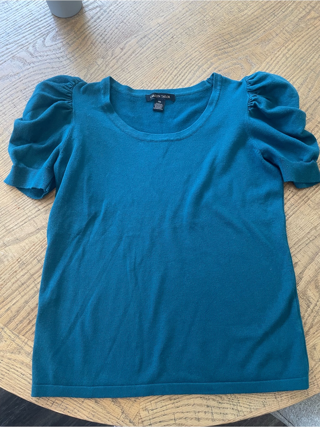Carolyn Taylor Teal Top